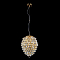 Светильник Crystal Lux CHARME SP6 GOLD/TRANSPARENT
